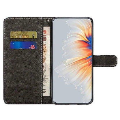 For Samsung Galaxy S24 Phone Case Pattern Printing PU Leather Flip Cover
