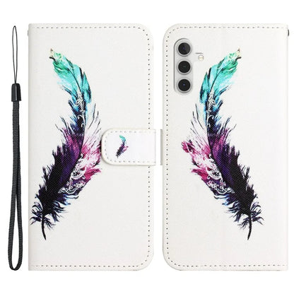 For Samsung Galaxy S24 Phone Case Pattern Printing PU Leather Flip Cover