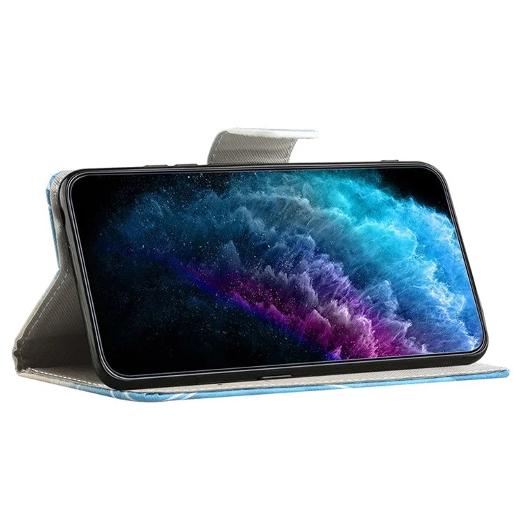 For Samsung Galaxy S24+ Case Pattern Printing PU Leather Phone Cover with Wallet