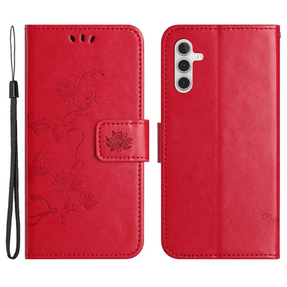For Samsung Galaxy S24 Case Imprinted PU Leather Drop Resistant Cell Phone Cover