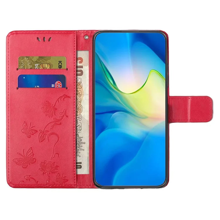 For Samsung Galaxy S24 Case Imprinted PU Leather Drop Resistant Cell Phone Cover