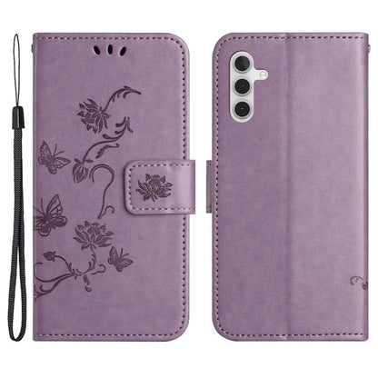 For Samsung Galaxy S24 Case Imprinted PU Leather Drop Resistant Cell Phone Cover