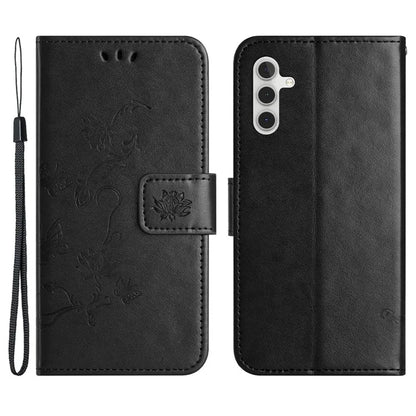 For Samsung Galaxy S24 Case Imprinted PU Leather Drop Resistant Cell Phone Cover