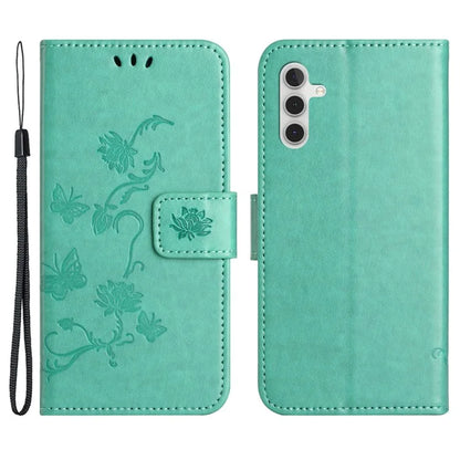 For Samsung Galaxy S24 Case Imprinted PU Leather Drop Resistant Cell Phone Cover