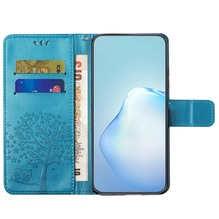 For Samsung Galaxy S24 Case Imprinted Leather Flip Stand Phone Cover with Wallet