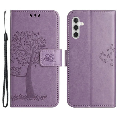 For Samsung Galaxy S24 Case Imprinted Leather Flip Stand Phone Cover with Wallet