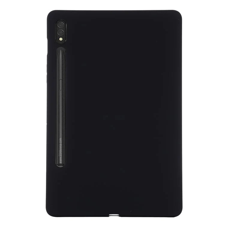 For Samsung Galaxy Tab S9 Ultra Liquid Silicone Case Microfiber Lining Tablet Cover