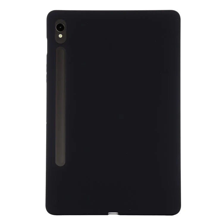 For Samsung Galaxy Tab S9 FE Case Microfiber Lining Liquid Silicone Cover