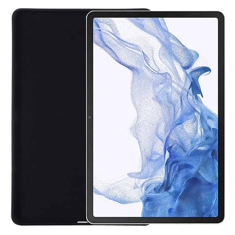 For Samsung Galaxy Tab S9 FE Case Microfiber Lining Liquid Silicone Cover