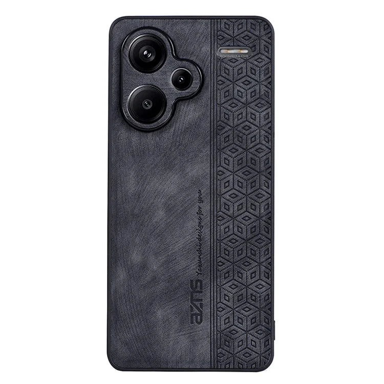 AZNS For Xiaomi Redmi Note 13 Pro+ 5G Case Imprinted PU Leather + TPU Cell Phone Cover