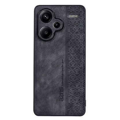 AZNS For Xiaomi Redmi Note 13 Pro+ 5G Case Imprinted PU Leather + TPU Cell Phone Cover