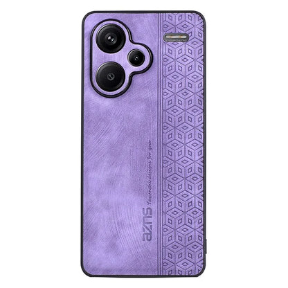 AZNS For Xiaomi Redmi Note 13 Pro+ 5G Case Imprinted PU Leather + TPU Cell Phone Cover