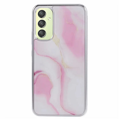 For Samsung Galaxy A24 4G (162.1 x 77.6 x 8.3mm) Cover Cell Phone PC+TPU Marble Pattern Back Case