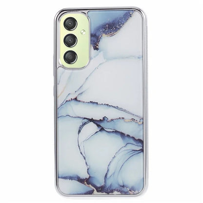 For Samsung Galaxy A24 4G (162.1 x 77.6 x 8.3mm) Cover Cell Phone PC+TPU Marble Pattern Back Case
