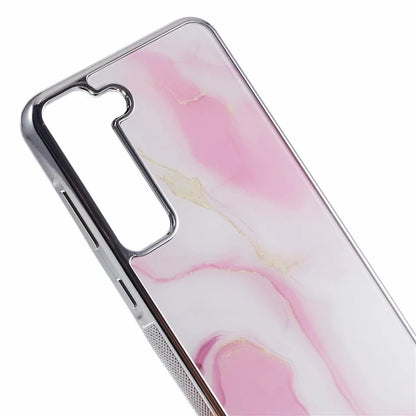 For Samsung Galaxy S22+ 5G Cover Marble Pattern Cell Phone PC+TPU Back Case