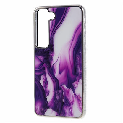 For Samsung Galaxy S23 Cover Marble Pattern Phone PC+TPU Scratch Proof Case