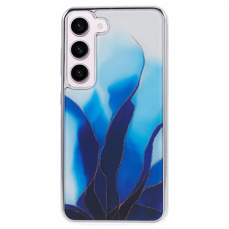For Samsung Galaxy S23 Cover Marble Pattern Phone PC+TPU Scratch Proof Case