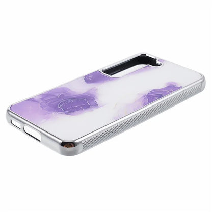 For Samsung Galaxy S23 Cover Marble Pattern Phone PC+TPU Scratch Proof Case
