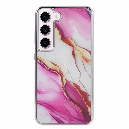 For Samsung Galaxy S23 Cover Marble Pattern Phone PC+TPU Scratch Proof Case