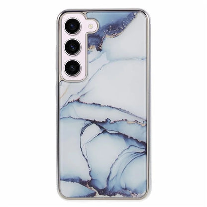 For Samsung Galaxy S23 Cover Marble Pattern Phone PC+TPU Scratch Proof Case