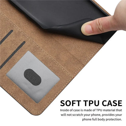 For Samsung Galaxy A05 4G Case Line Imprinted Leather Wallet Anti-drop Phone Cover