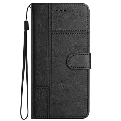 For Samsung Galaxy A05 4G Case Line Imprinted Leather Wallet Anti-drop Phone Cover