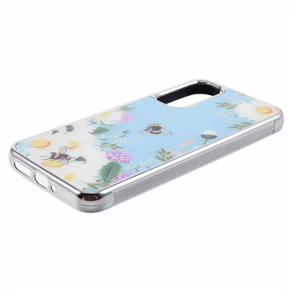 For Samsung Galaxy A34 5G Case Anti-Scratch PC+TPU Case Electroplating IMD Pattern Phone Cover