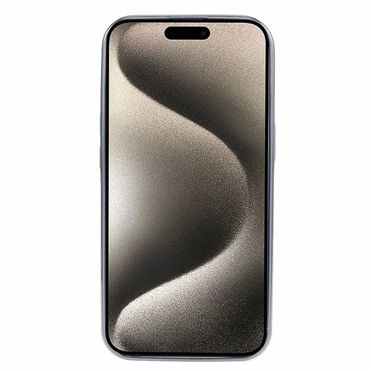 For iPhone 15 Case Electroplating IMD Anti-Drop PC+TPU Cell Phone Cover