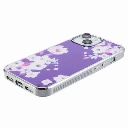 For iPhone 15 Case Electroplating IMD Anti-Drop PC+TPU Cell Phone Cover