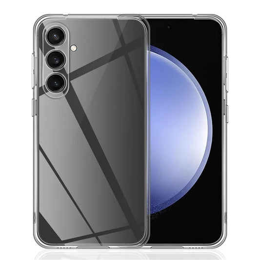 For Samsung Galaxy S23 FE Clear Case Anti-fingerprint TPU Phone Back Cover