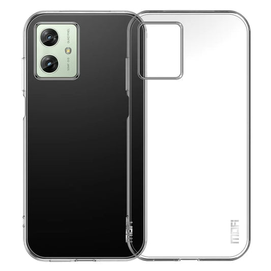 MOFI For Motorola Moto G54 5G Transparent TPU Phone Case Dustproof Shell Cell Phone Cover