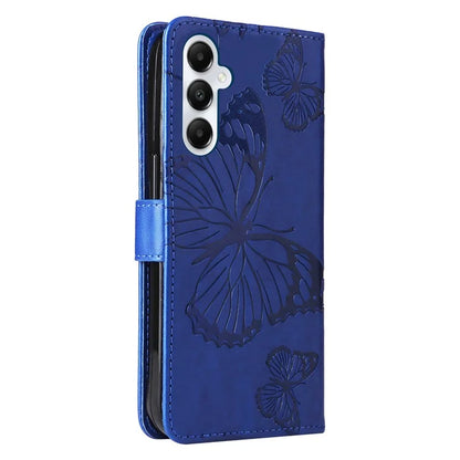 KT Imprinting Flower Series-2 KT Imprinting Flower Series-2 fSamsung Galaxy A05s 4G Case  PU Leather Wallet Stand Butterfly Imprint Phone Cover