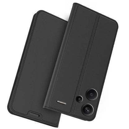 For Xiaomi Redmi Note 13 Pro+ 5G Case Stand PU Leather Mobile Phone Cover with Card Slot