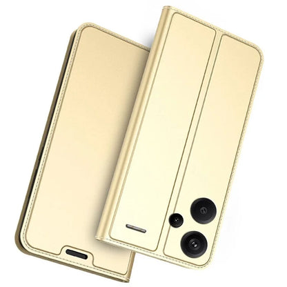 For Xiaomi Redmi Note 13 Pro+ 5G Case Stand PU Leather Mobile Phone Cover with Card Slot