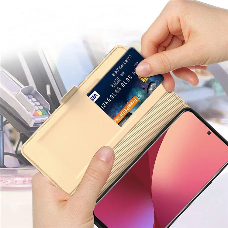 For Xiaomi Redmi Note 13 Pro+ Phone Case Magnetic Card Slot Leather Phone Cover
