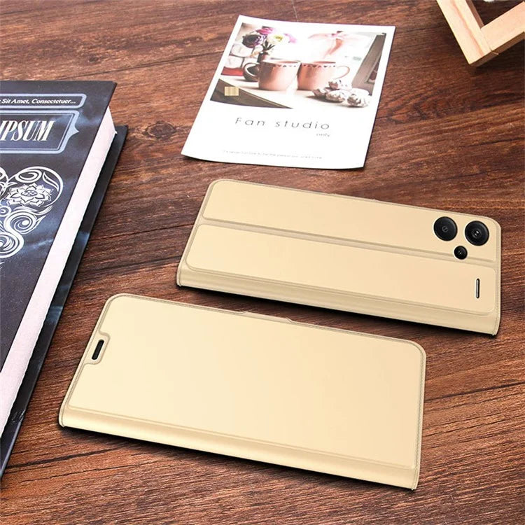 For Xiaomi Redmi Note 13 Pro+ Phone Case Magnetic Card Slot Leather Phone Cover