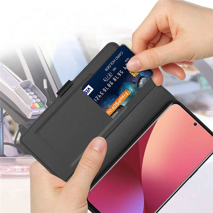 For Xiaomi Redmi Note 13 Pro+ Phone Case Magnetic Card Slot Leather Phone Cover