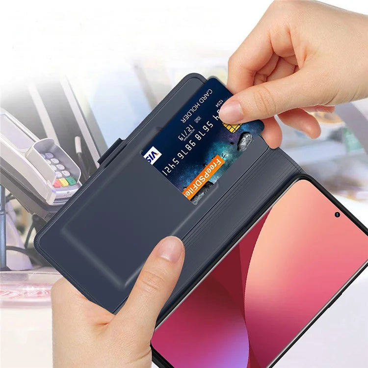For Xiaomi Redmi Note 13 Pro+ Phone Case Magnetic Card Slot Leather Phone Cover