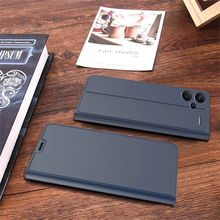 For Xiaomi Redmi Note 13 Pro+ Phone Case Magnetic Card Slot Leather Phone Cover