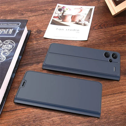 For Xiaomi Redmi Note 13 Pro+ Phone Case Magnetic Card Slot Leather Phone Cover