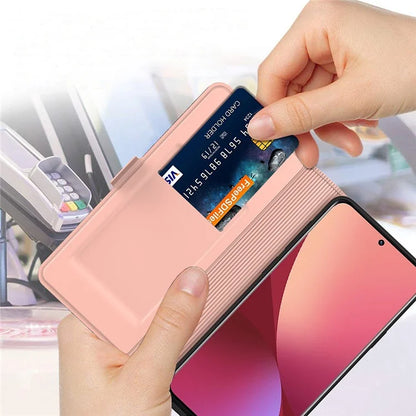 For Xiaomi Redmi Note 13 Pro+ Phone Case Magnetic Card Slot Leather Phone Cover