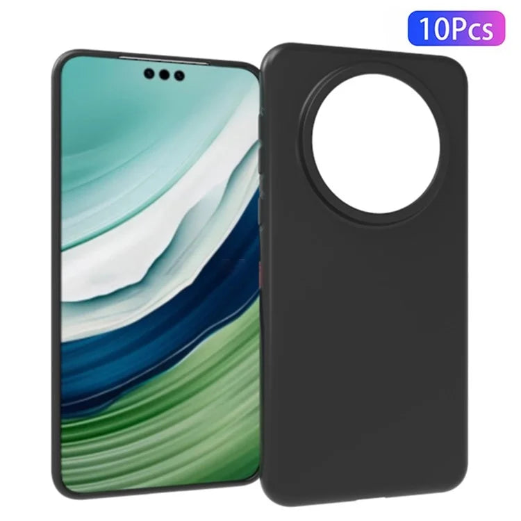 10Pcs / Pack for Huawei Mate 60 Pro TPU Case Dual-sided Matte Anti-scratch Cover