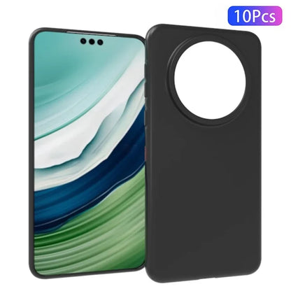 10Pcs / Pack for Huawei Mate 60 Pro TPU Case Dual-sided Matte Anti-scratch Cover