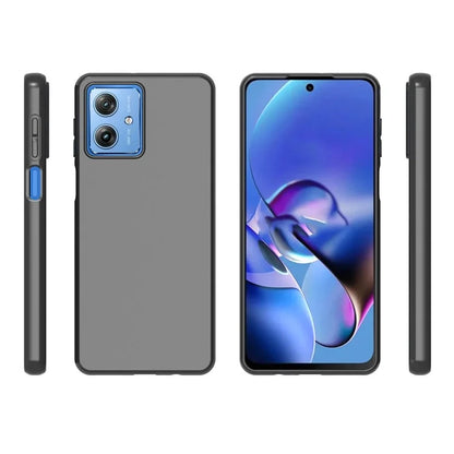 10Pcs / Pack Phone Shell for Motorola Moto G54 5G Case Dual-sided Matte TPU Phone Cover