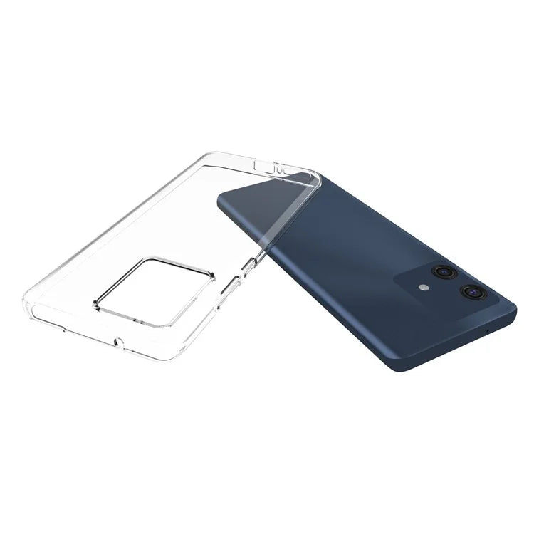 10Pcs  /  Pack For Motorola Edge 40 Neo 5G TPU Mobile Phone Cover Inner Watermark-Free Texture Case