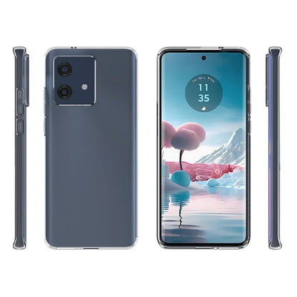 10Pcs  /  Pack For Motorola Edge 40 Neo 5G TPU Mobile Phone Cover Inner Watermark-Free Texture Case