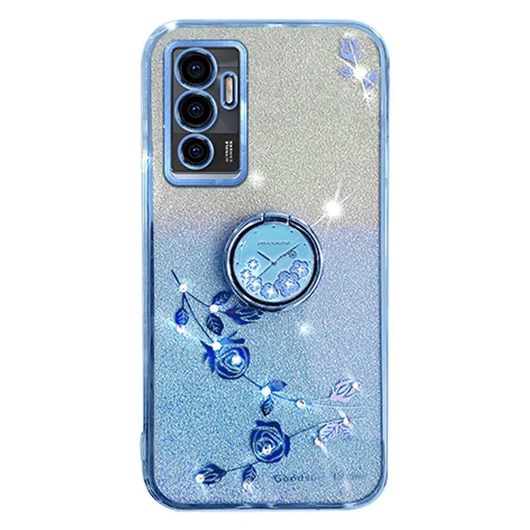 KADEM For vivo Y75 4G / S10e 5G / V23e 5G / V23e 4G Case Back Guard Gradient TPU Phone Cover