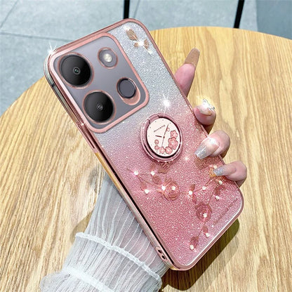 KADEM For Transsion Tecno Spark Go 2023 4G / Transsion Infinix Smart 7 4G Case Kickstand TPU Phone Back Cover