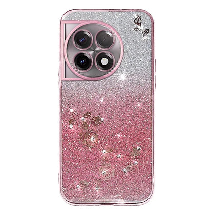 KADEM For OnePlus 11 5G / 11 Pro 5G Case Slim-Fit Flower Decor Mobile Phone Shell