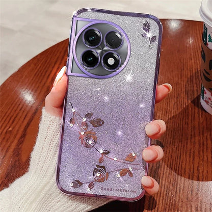 KADEM For OnePlus 11 5G / 11 Pro 5G Case Slim-Fit Flower Decor Mobile Phone Shell